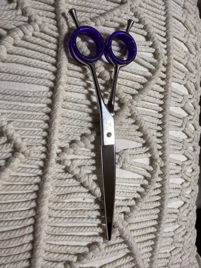 CS-65R 犬用　カーブ鋏 プードルカーブシザー