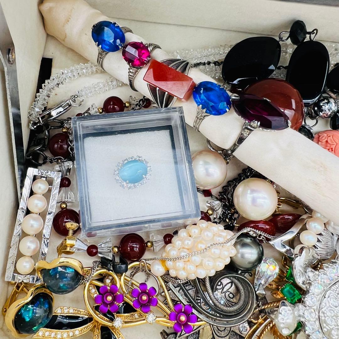 イミテーションアクセ まとめピアス ネックレス リング925刻印pt900ピアス