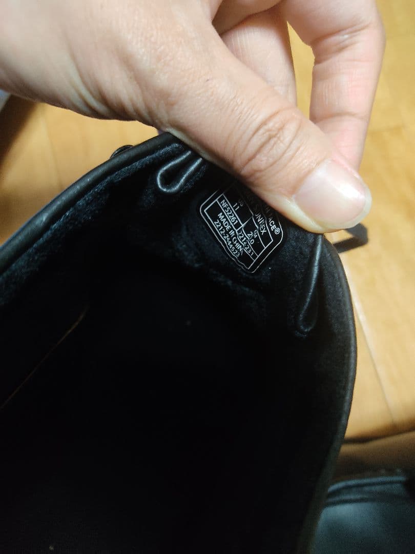 The North Face decade GORE−TEX黒ゴアテックモカシン