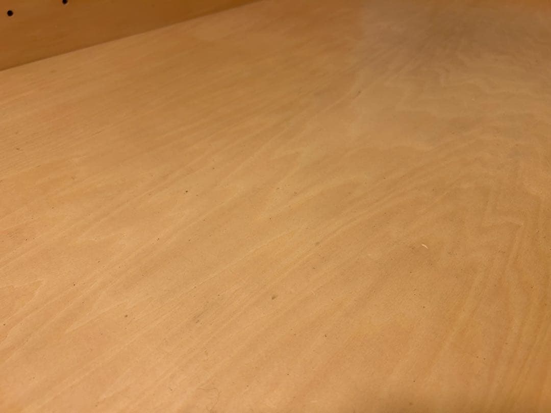 無印良品　勉強机　デスク　木製テーブル