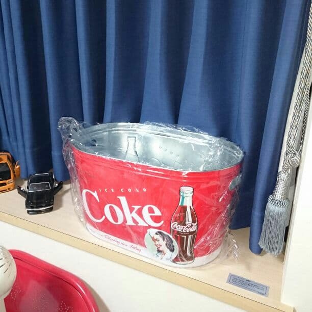 アメリカンブリキかご新品