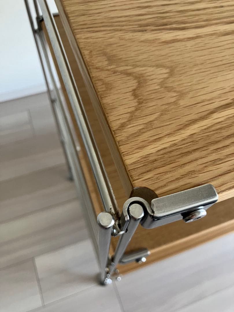 MUJI 無印良品 ステンレスユニットシェルフ　ワイド　小