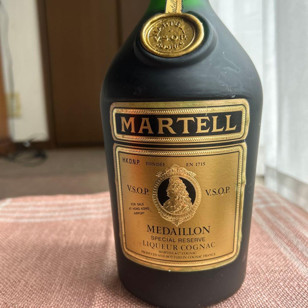 未開封古酒MARTELL V.S.O.P. MEDAILLON 1L コニャック