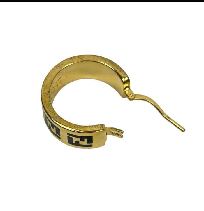 FENDI フォーエバー ピアス ゴールド 片耳 FFロゴ　y2k