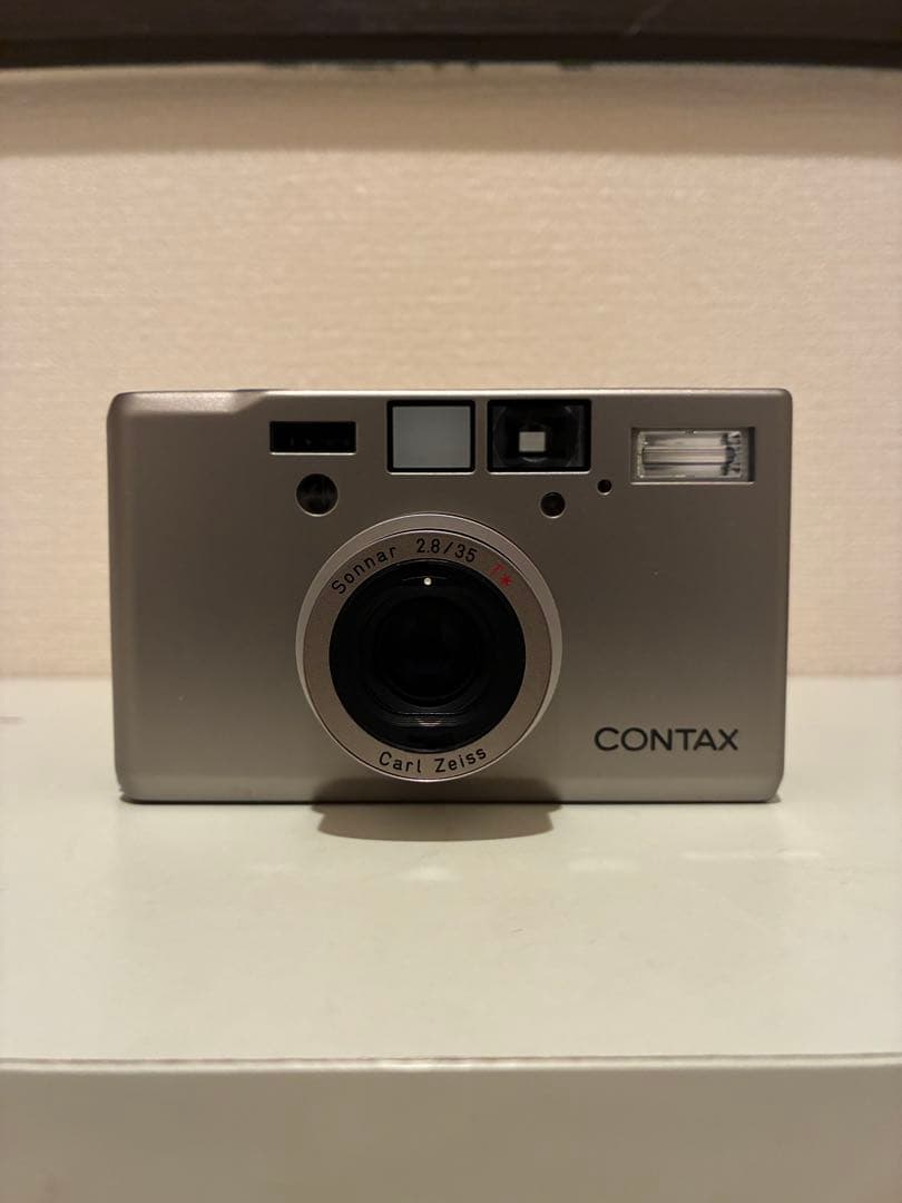 CONTAX T3 コンタックス　コンパクトフィルムカメラ　チタンシルバー