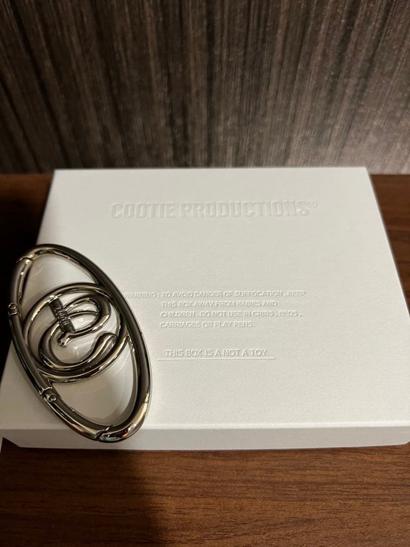 COOTIE PRODUCTIONS シルバーキーリング　カラビナ