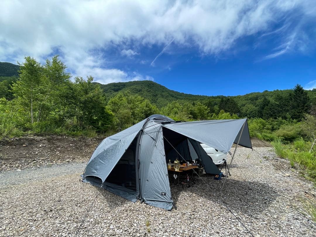 美品 テンビシェルター グレー色 3点セット