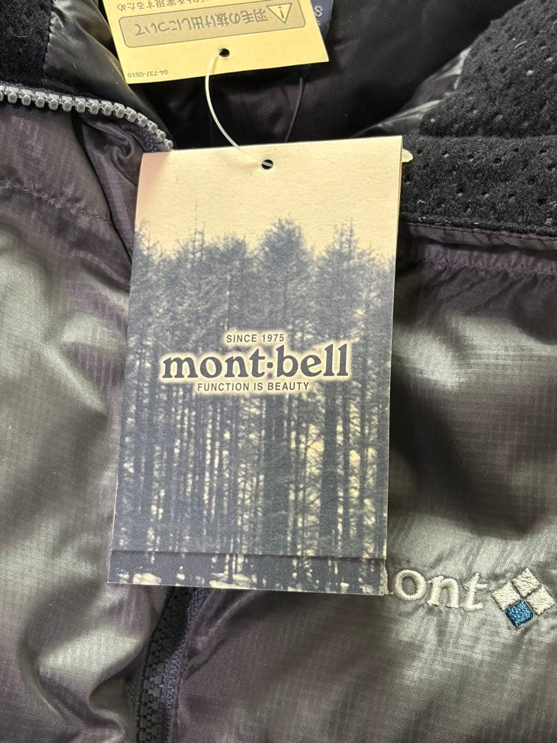 【新品タグ付・廃盤希少】mont-bell アルパインダウンジャケット 旧タグ