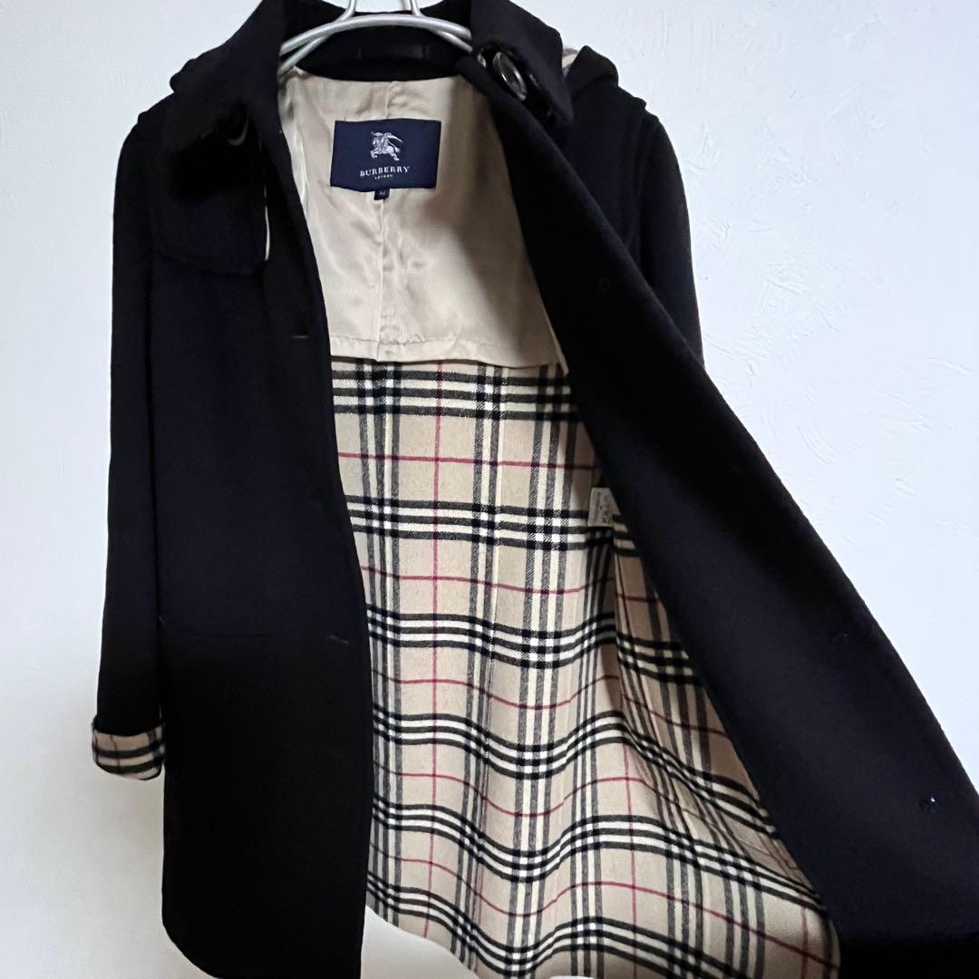 G.K.of.Qoo ✨BURBERRY ウールコート ブラック 44