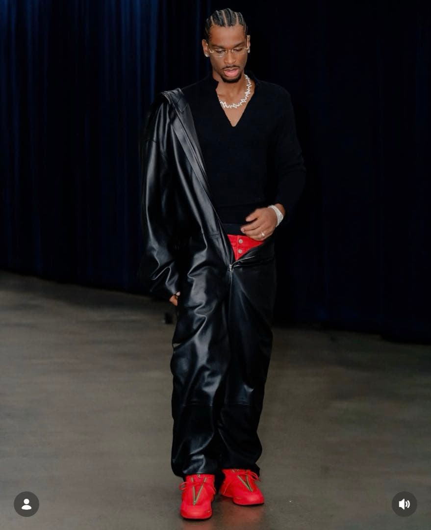 US9 新品 SHAI 001 converse Winter Red SGA