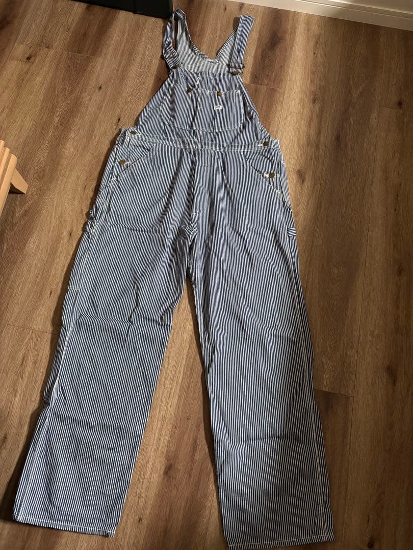 Lee オーバーオール デニム サロペット Lサイズ 男女兼用 LM7254