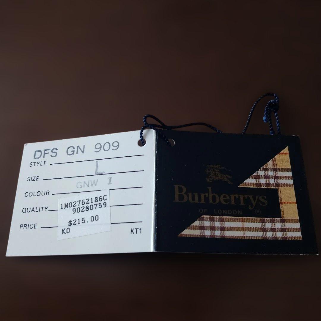 【未使用品】ダークグリーン エルボーパッチ セーター　BURBERRY