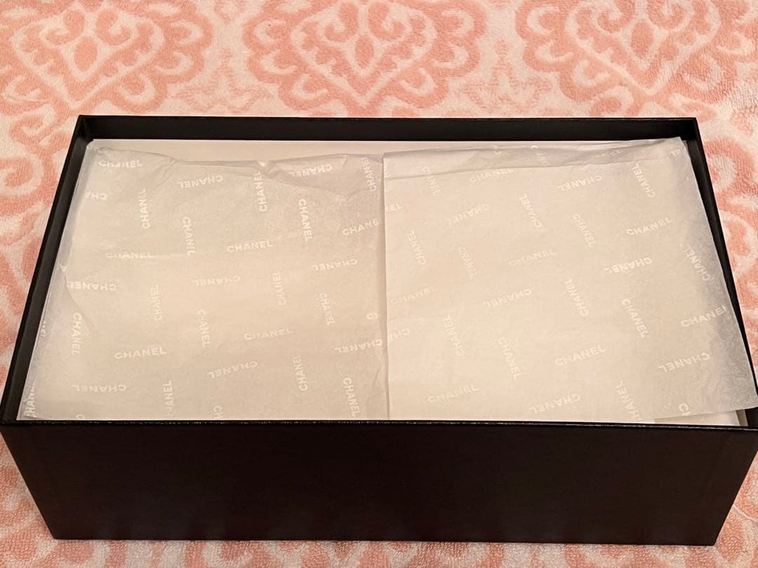 CHANELシャネルフラットシューズ38.5ココマークバレエシューズ381/2