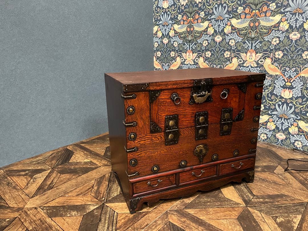 李朝家具 民芸箪笥 時代家具 小箪笥 船箪笥 時代物 古美術 昭和レトロ