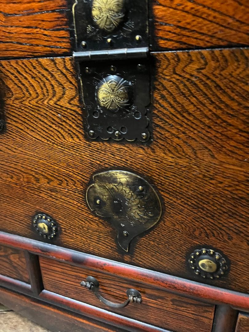 李朝家具 民芸箪笥 時代家具 小箪笥 船箪笥 時代物 古美術 昭和レトロ