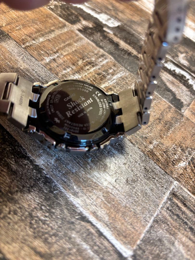 G-SHOCK フルメタル　GMW-B5000 シルバー