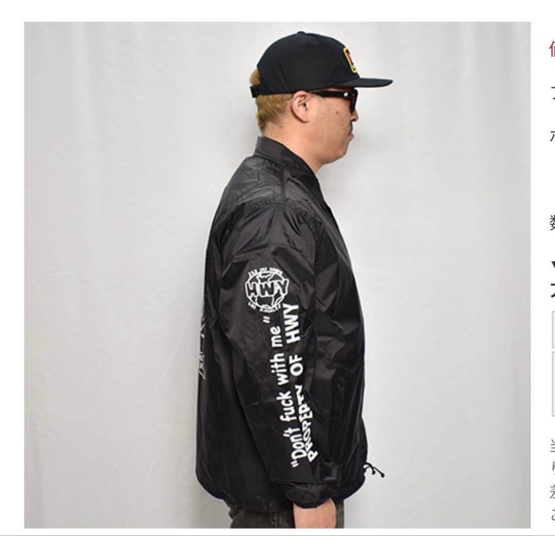 HWY×US TATTOO FLASH NYLON COACH JACKET