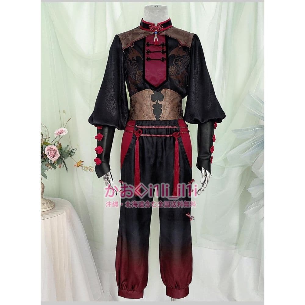 バーチャルYouTuber 葛葉 九龍レトロ 中華服 コスプレ衣装