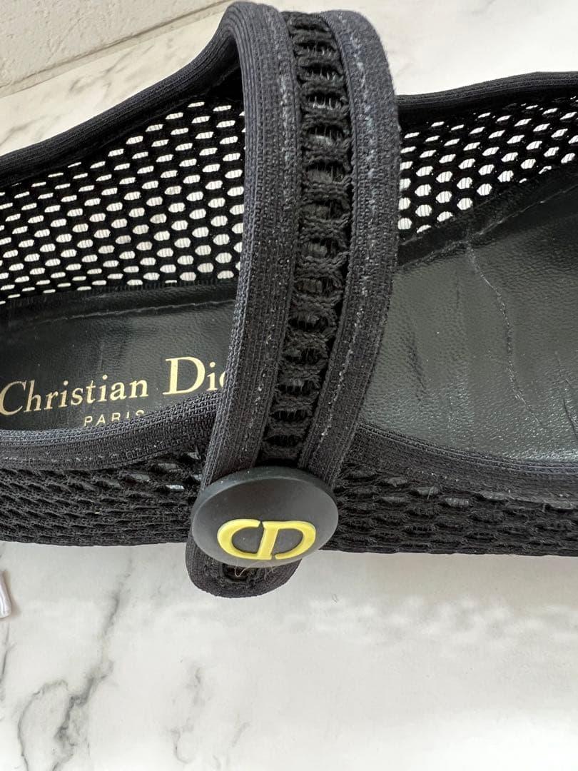 週末限定お値引き‼️Christian Dior バレエシューズ メッシュ
