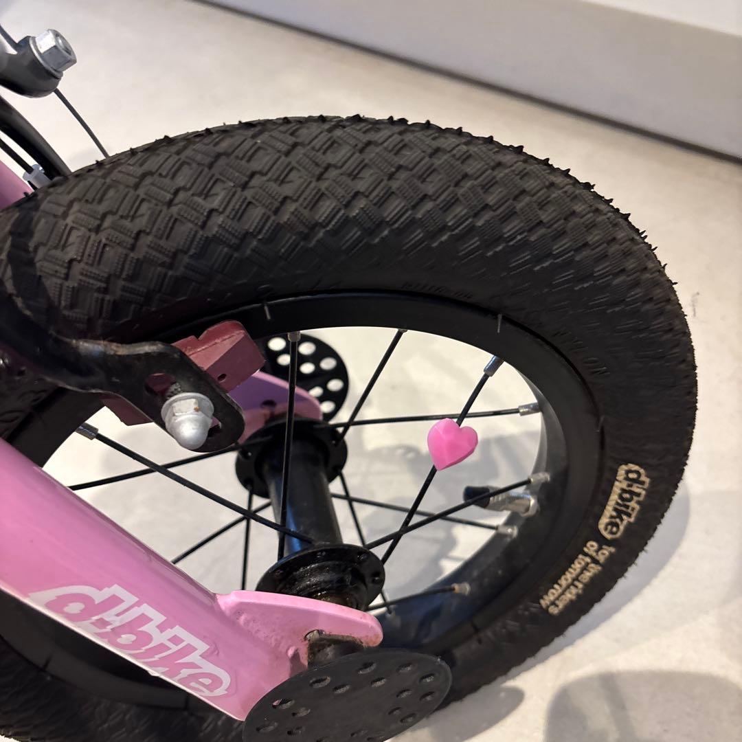 d-bike ディーバイク　12インチ　ベイビーピンク