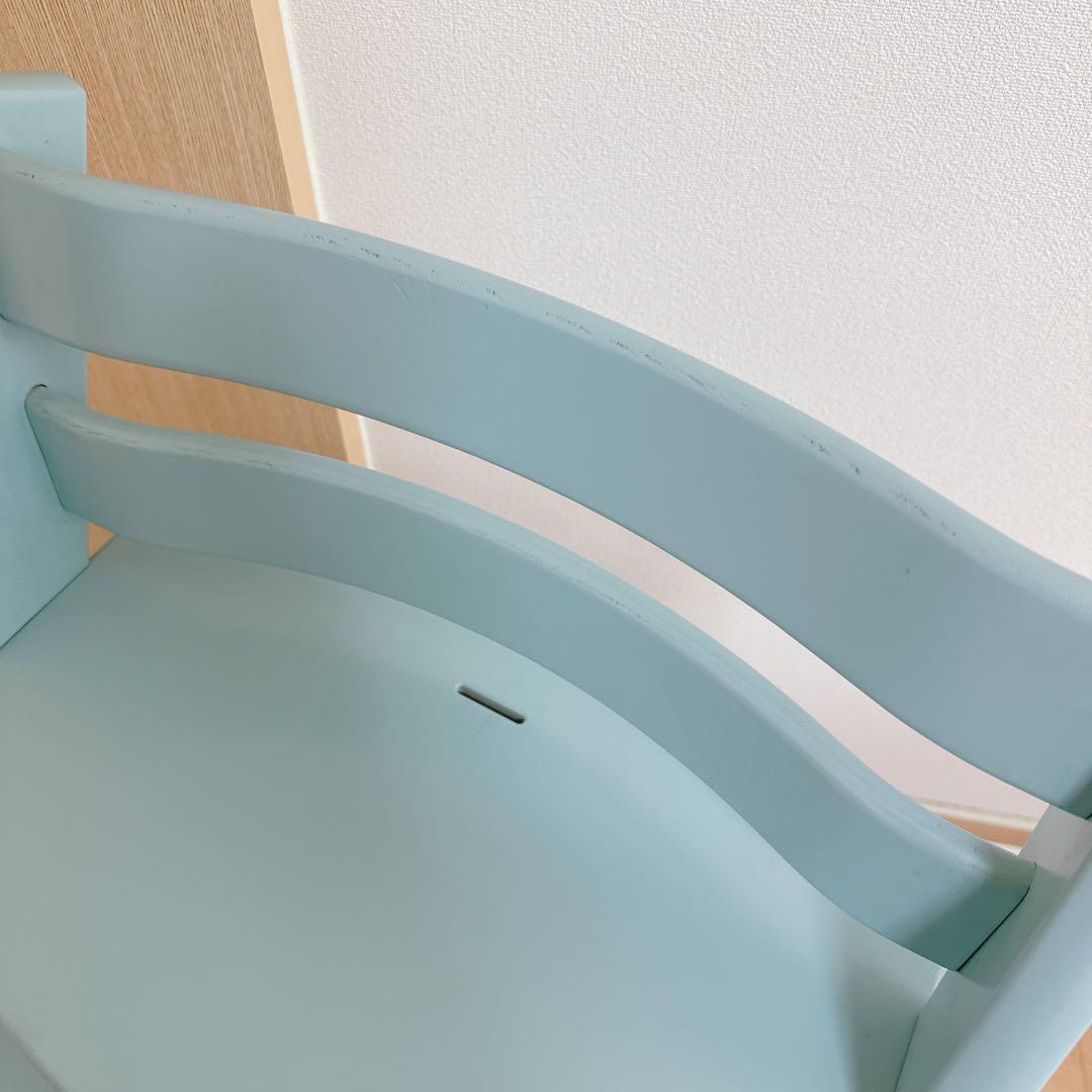 廃盤色 STOKKE ストッケ トリップトラップ シリアル6 アクアブルー