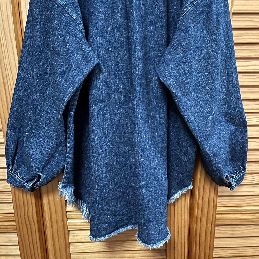 D-due デ・ドゥエ デニムブラウス　size40 ※状態訳あり