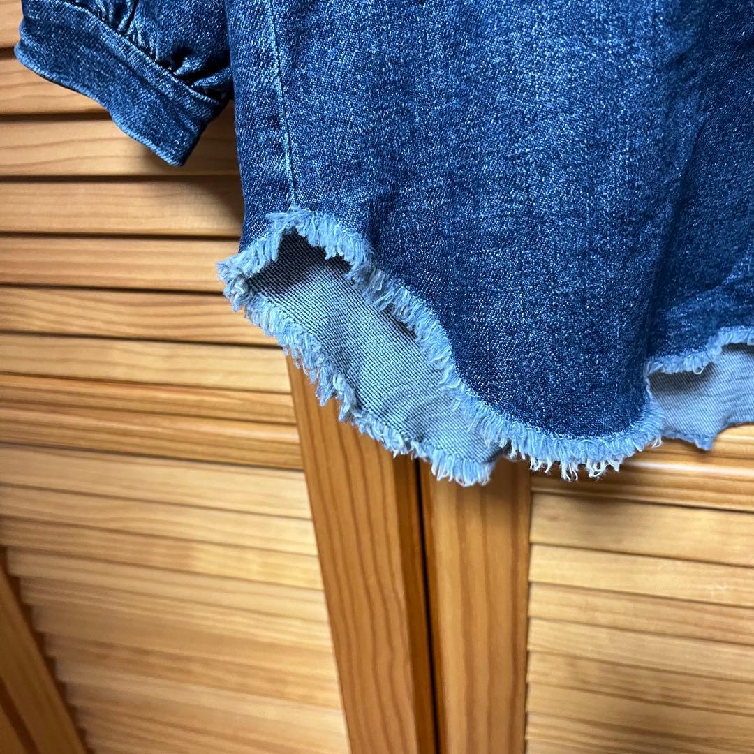 D-due デ・ドゥエ デニムブラウス　size40 ※状態訳あり