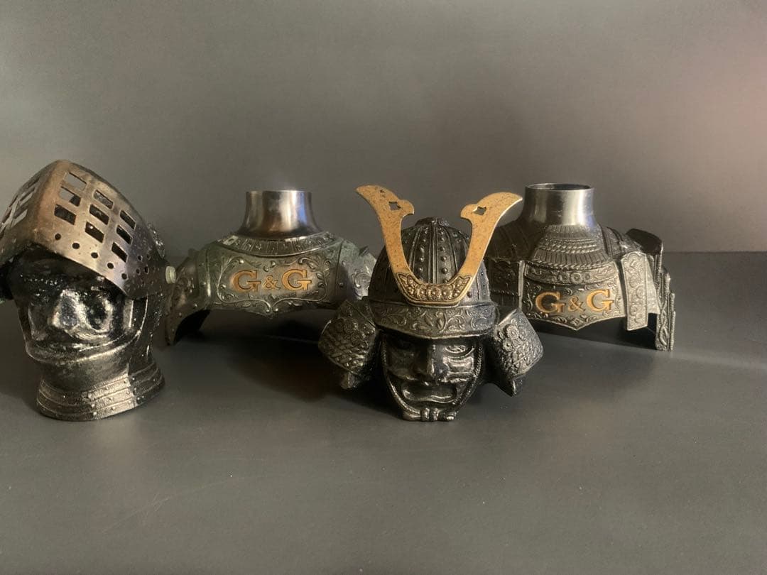 NIKKA Whiskyニッカ ウイスキー 甲冑 ナイト 侍 ビンテージ G&G