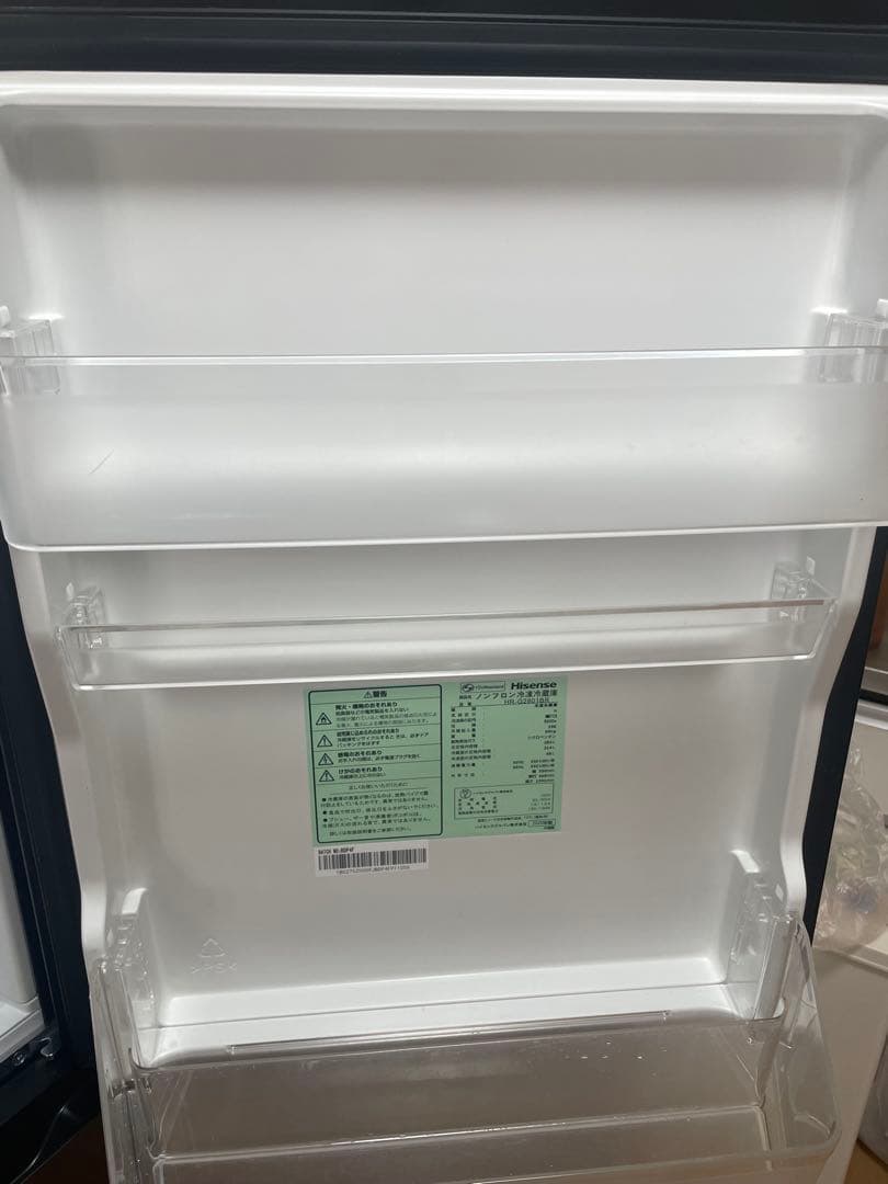 ハイセンス 冷蔵庫 幅　ダークブラウン HR-G280HBR