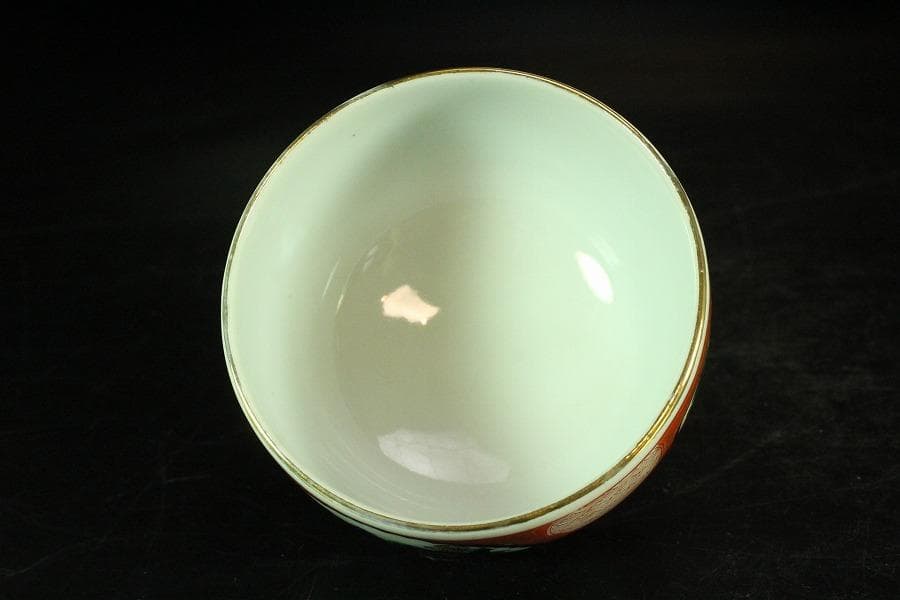 九谷 庄三写 煎茶器 揃い 未使用 共箱(K-XA904)