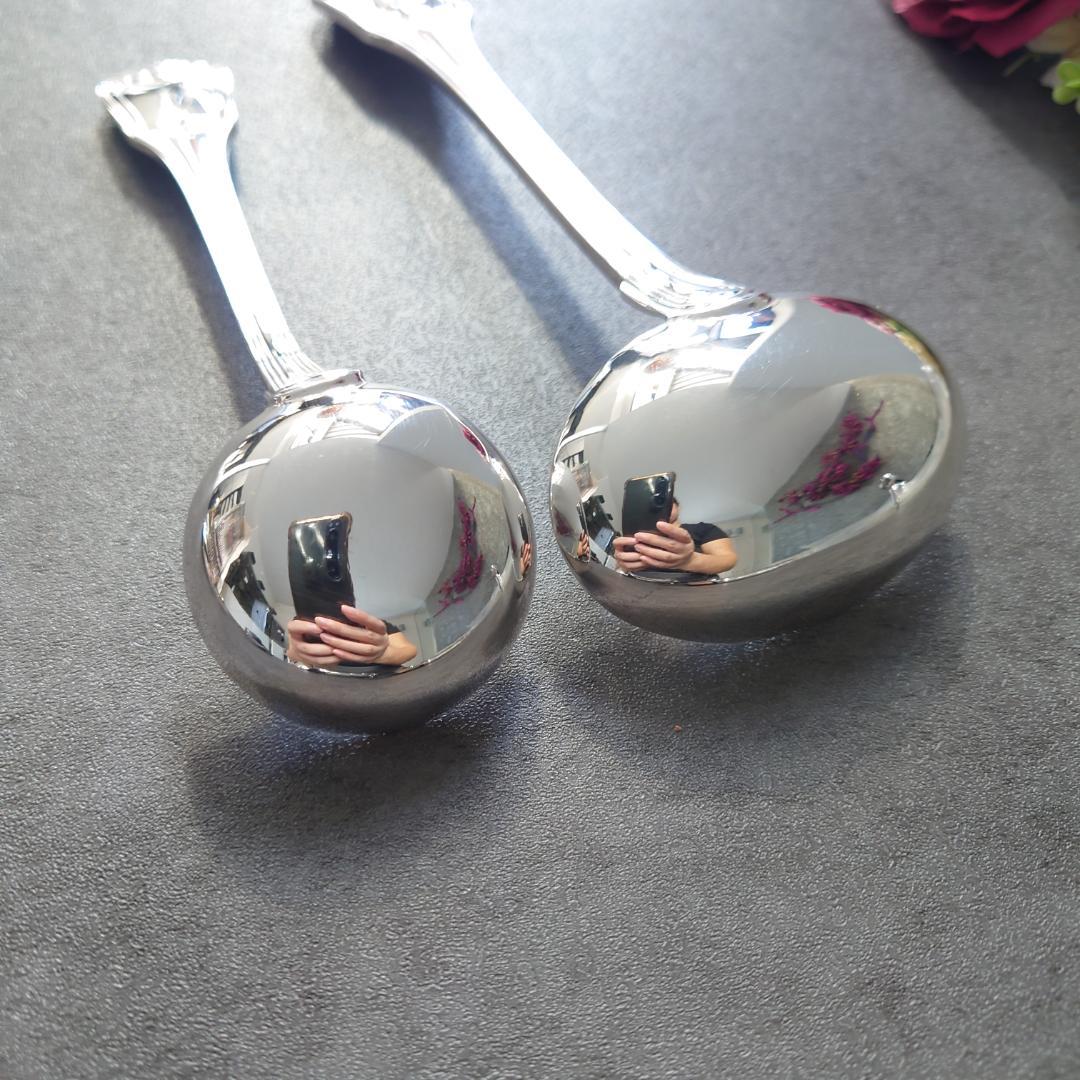 格安 美品 クリストフル ポートロイヤル サービングセット 5点