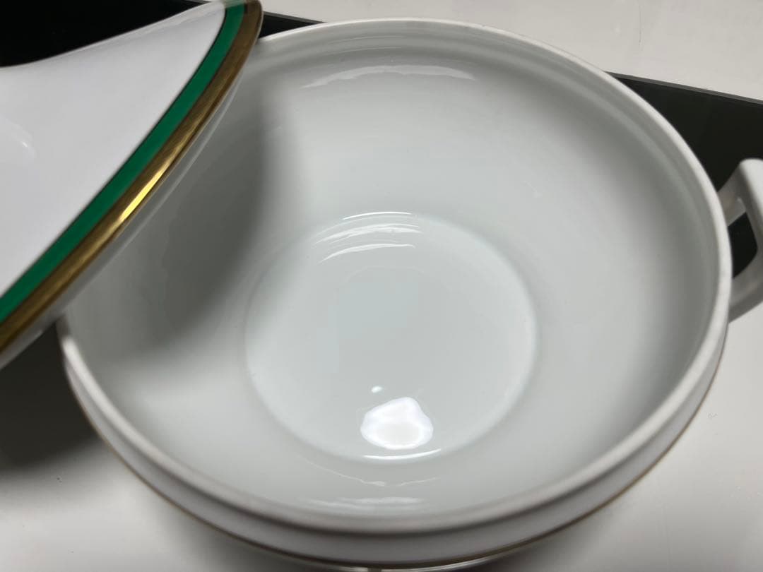 リチャードジノリ ジノリ　キャセロール・スープチューリン パレルモグリーン