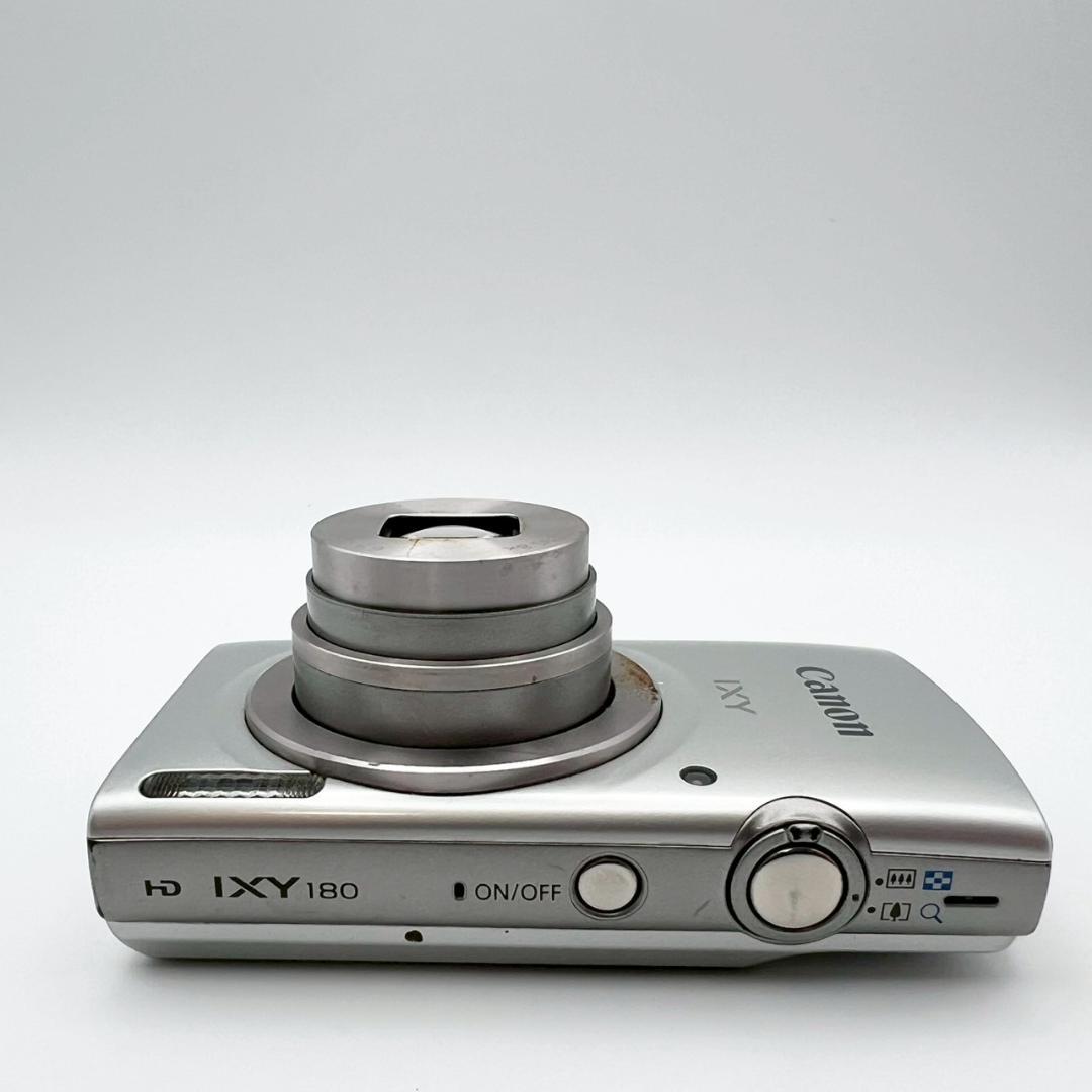 【動作品】Canon IXY 180 コンデジ シルバー 動作確認済