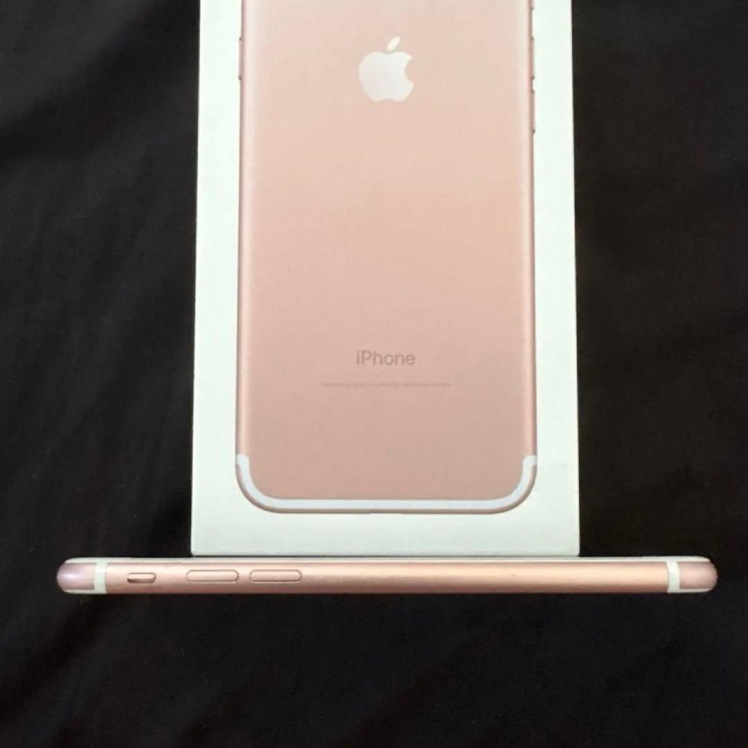 iPhone7 32GB ローズゴールド バッテリー81% 初期化済