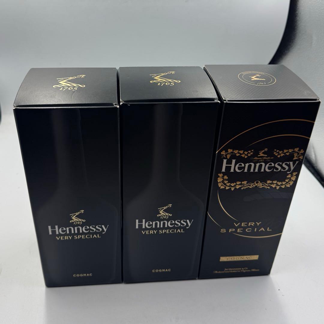ヘネシーVS 3本セット　Hennessy Very Special コニャック
