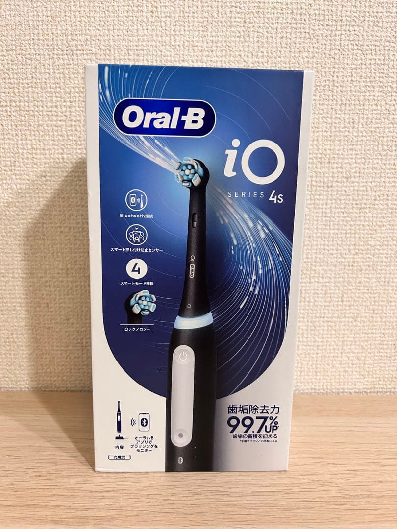 【新品未使用】Oral-B iO 4s 電動歯ブラシ マットブラック