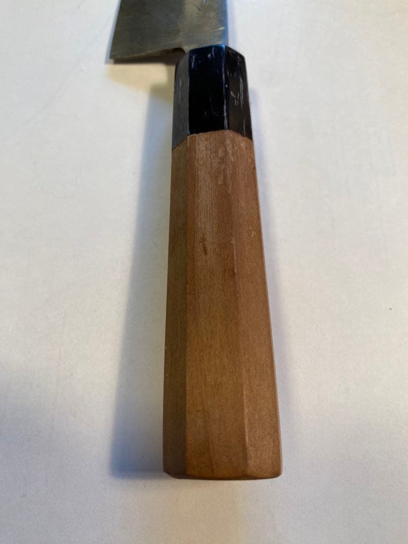 藤原照康作　和式 出刃包丁　105mm 江戸造り 幻の名刀 研ぎ直し済み