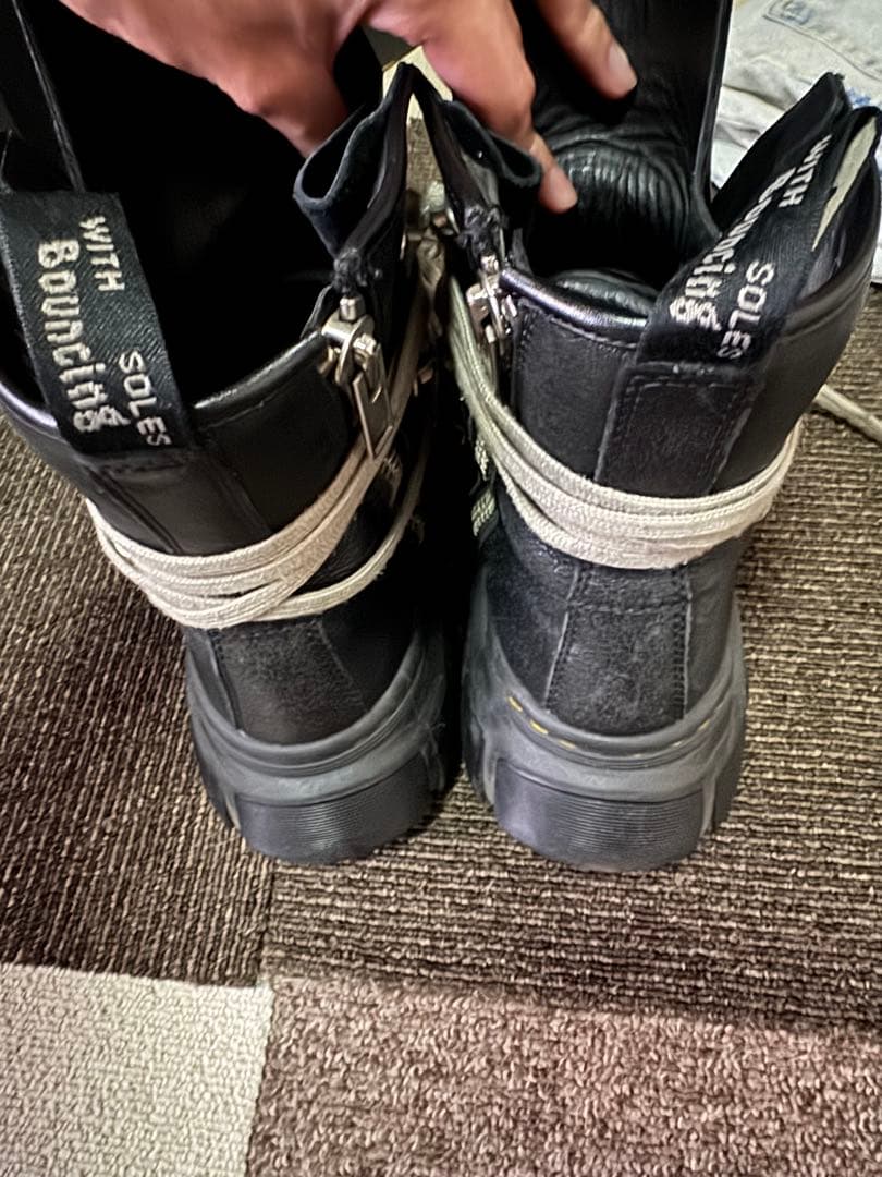 rickowens dr.martens 1460 megalace 確実正規品