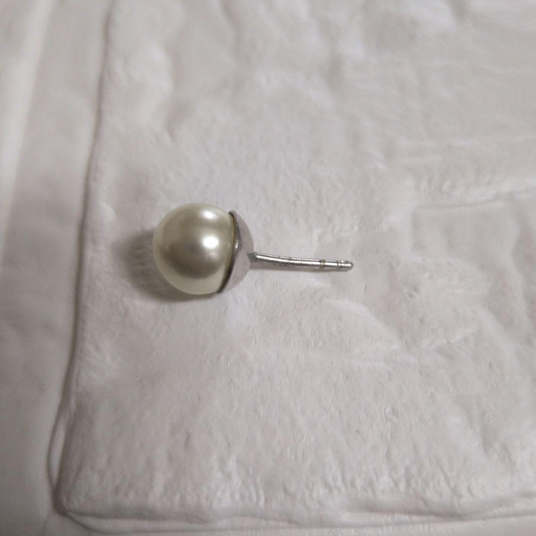 Dior パール　ピアス　シルバー　片方のみ