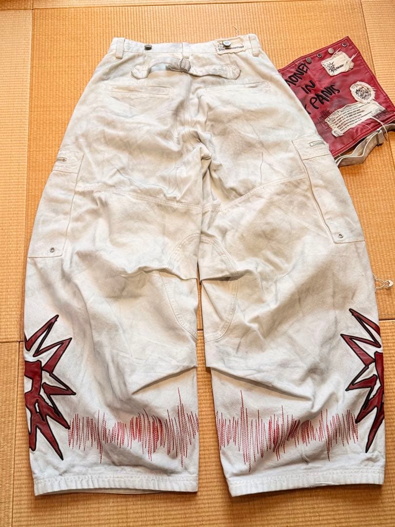 パンツ EMOBROTHER - Removable Wide-Leg y2k