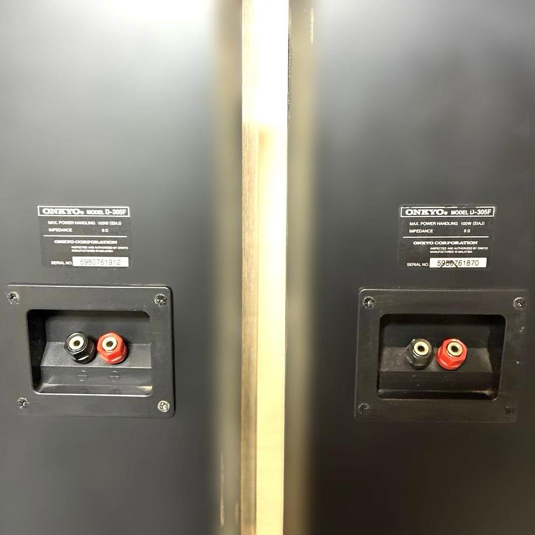 【良品】ONKYO D-305F トールボーイスピーカーペア
