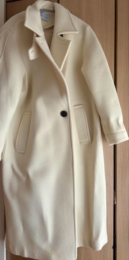 ADAM ET ROPÉ FEMME ウールボンディングロングコート