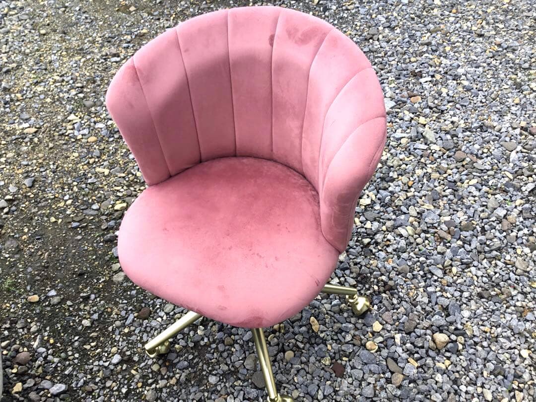 Francfranc エルドラド デスクチェア ピンク 回転椅子 フランフラン