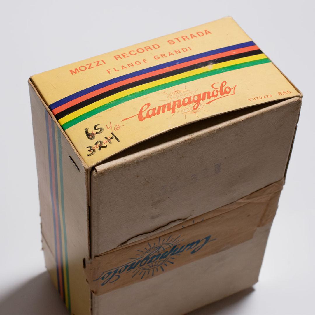 新品 CAMPAGNOLO RECORD 前後ハブ ラージフランジ 32H