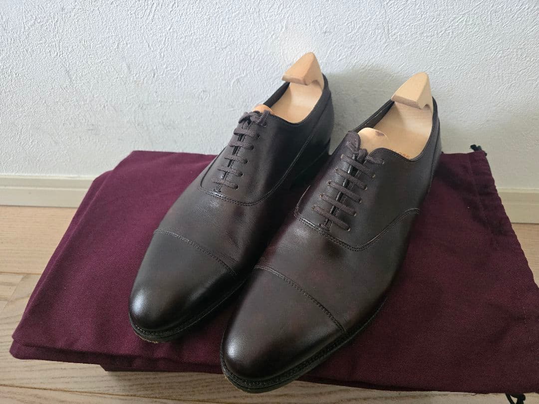 ※純正シューツリ&超美品　JOHN LOBB　アルフォード　定価約36万円