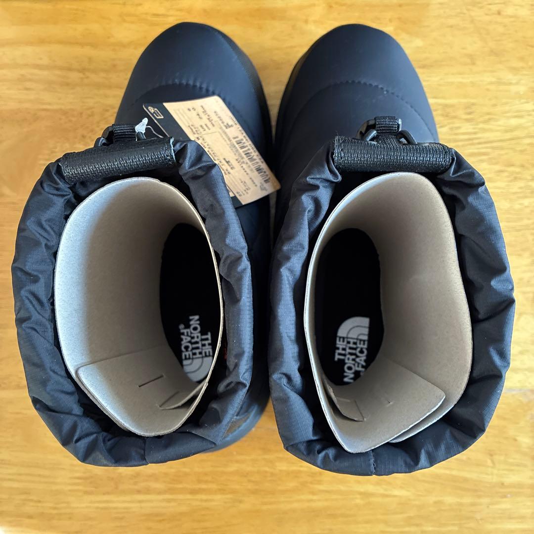 【新品未使用】ノースフェイス ヌプシ ショート ブラック 24.0センチ