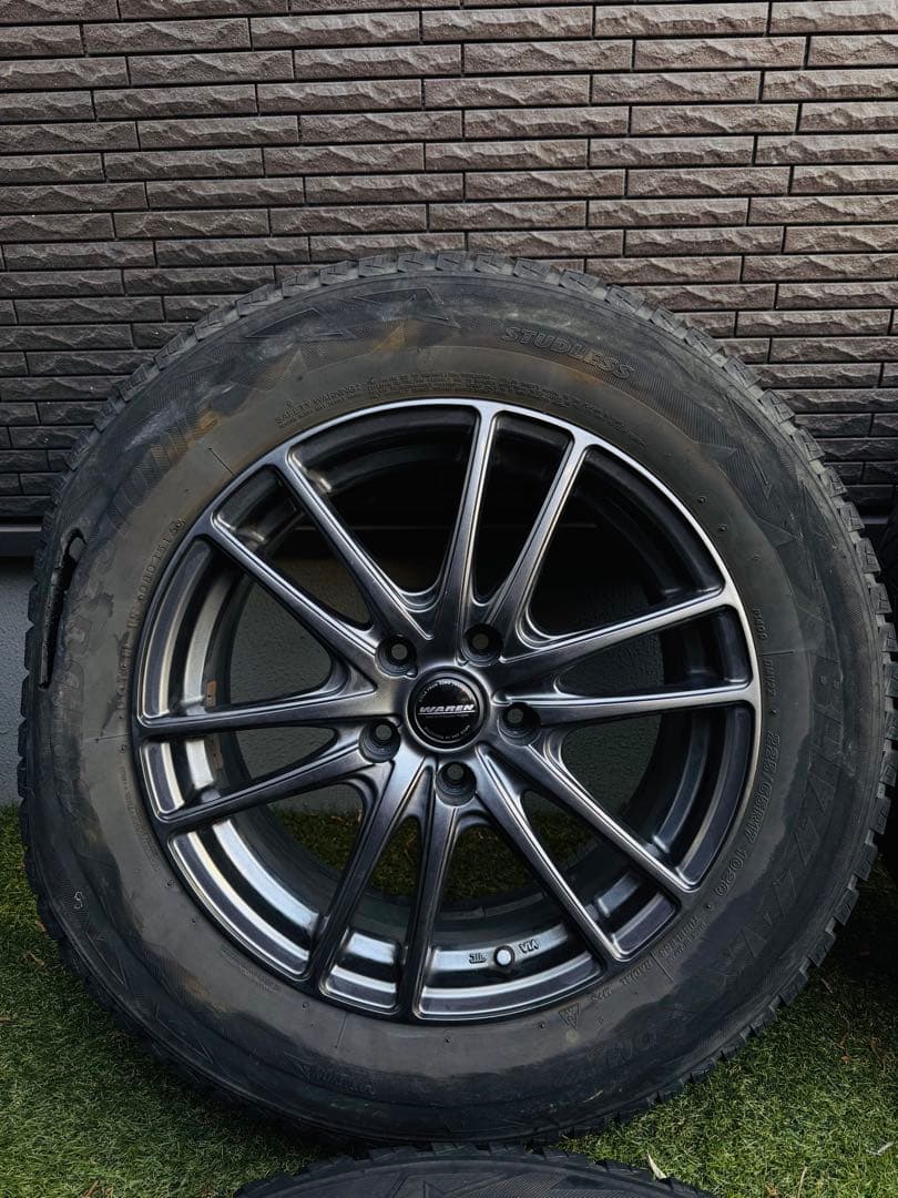 引渡希望WAREN 17インチ ブリザック　スタッドレス タイヤ・ホイールセット