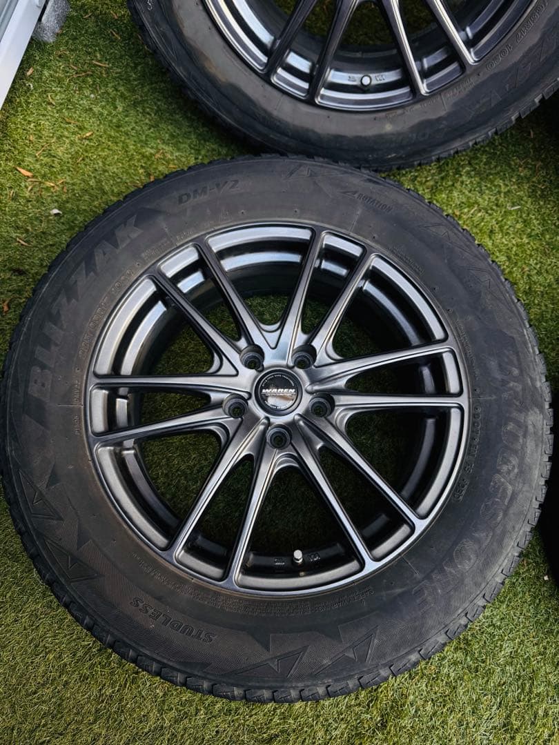 引渡希望WAREN 17インチ ブリザック　スタッドレス タイヤ・ホイールセット