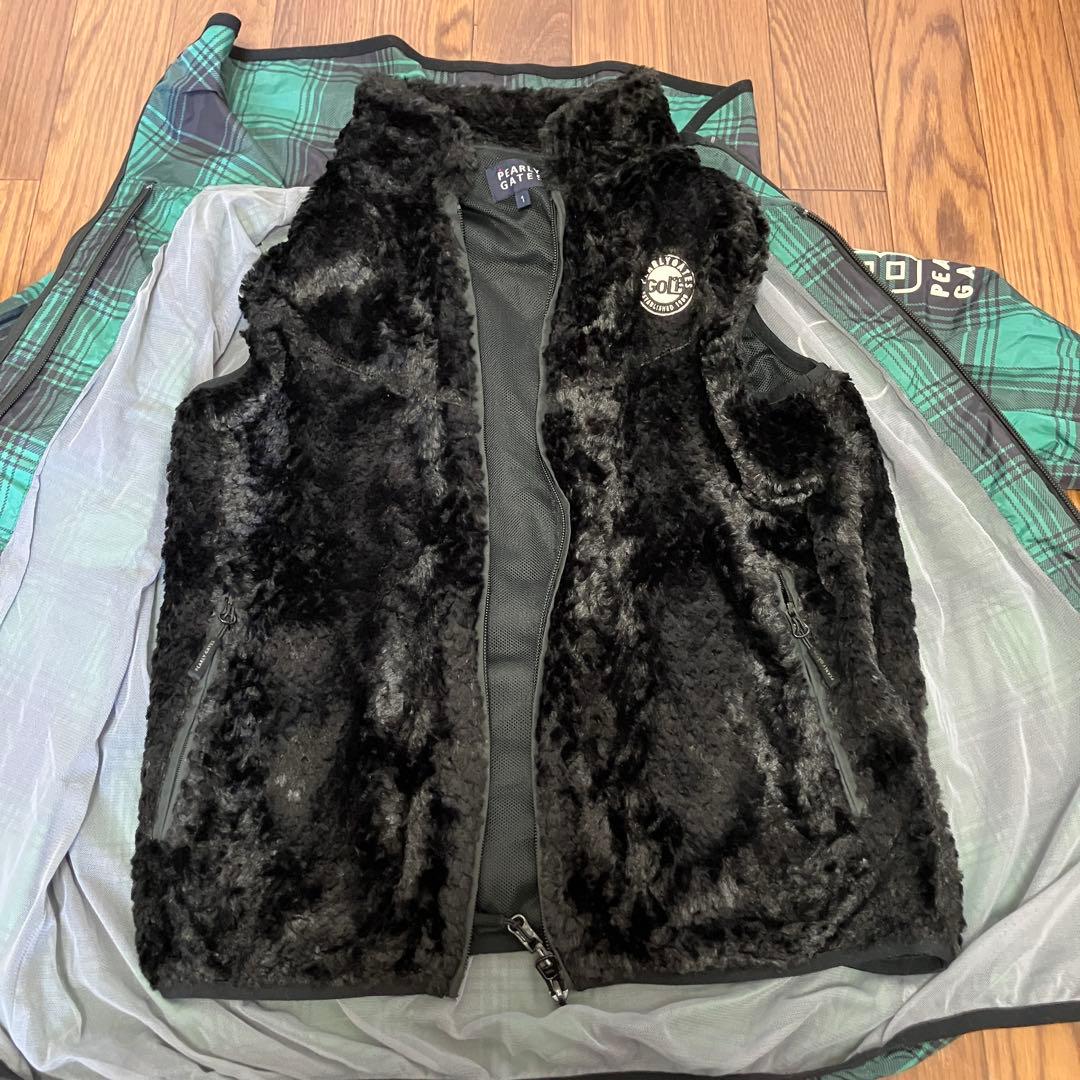 （K25904）パーリーゲイツ 2way ベスト・ジャケット サイズ1
