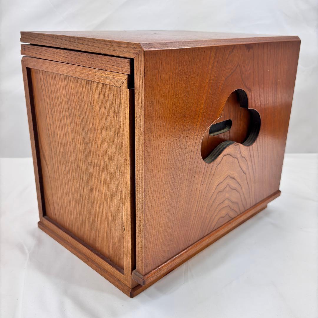 【アンティーク】木製 折りたたみ式 文机 3杯 小箪笥 小物入れ 昭和レトロ